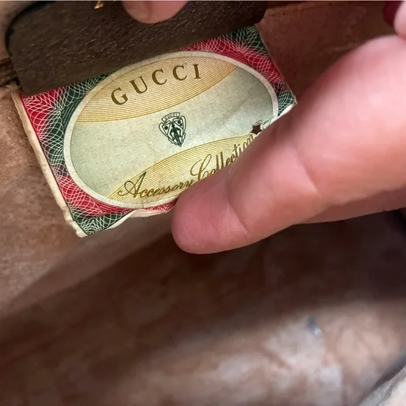 GUCCI Vintage Sherry Line Boston Bag 🤎 - Picture 4 of 16